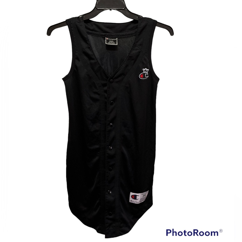 Champion Baseball Dress Black Size Small FINAL
